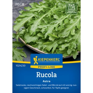 Kiepenkerl Salatrauke Astra Samen: Aromatische Rucola für Beet und Topf.