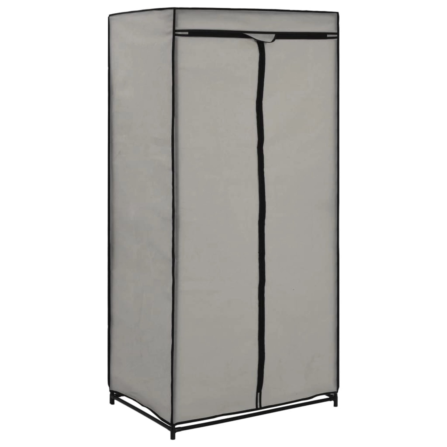 vidaXL Kleiderschrank Grau 75×50×160 cm günstig online kaufen