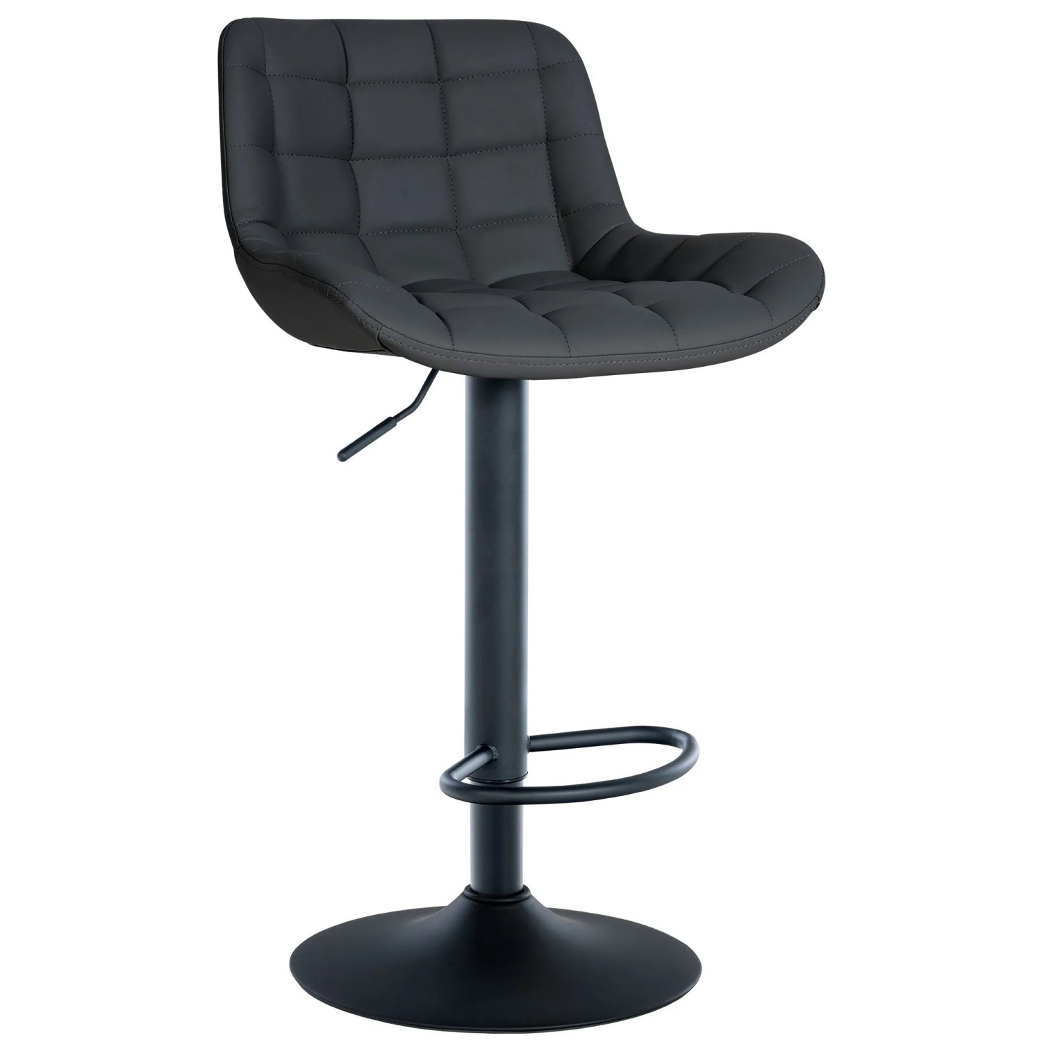 CLP Barhocker Tover schwarz/Kunstleder