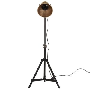 vidaXL Stehleuchte 25 W Vintage-Messing 35x35x65/95 cm E27 371870