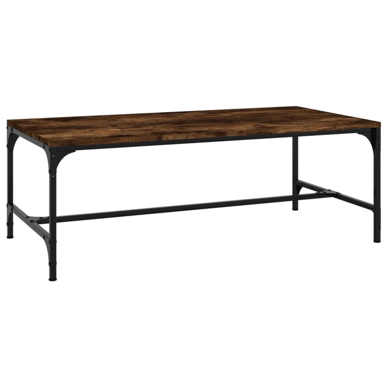 vidaXL Couchtisch Räuchereiche 100x50x35 cm Holzwerkstoff 819389