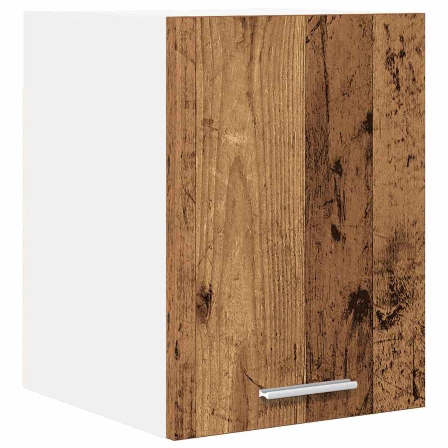 vidaXL Hängeschrank mit Tür Riga Altes Holz und Weiß 30 x 31 x 40 cm 884126 günstig online kaufen