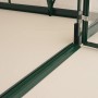 Detailaufnahme des grünen Palram Canopia Balance Gewächshaus Rahmens.