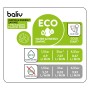 Infografik zur baliv Waschtischarmatur WT-680: ECO-Funktion, Wasser- & Energieersparnis, Kaltstartfunktion.