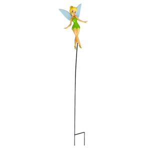 Gartenstecker Tinkerbell: Disney Gartendeko für Blumenbeete und Kübel.