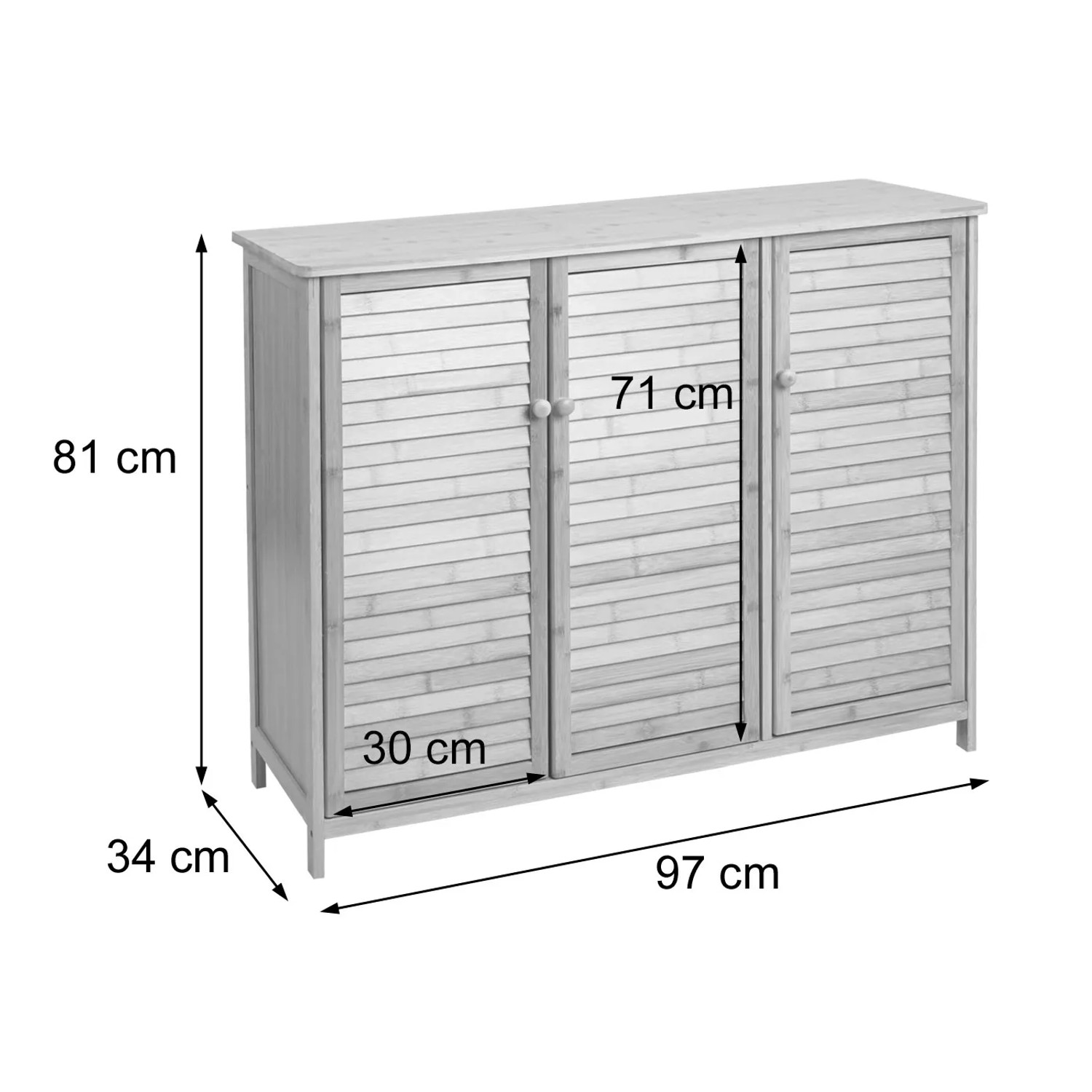 MCW Bambus Sideboard B18 kaufen bei OBI
