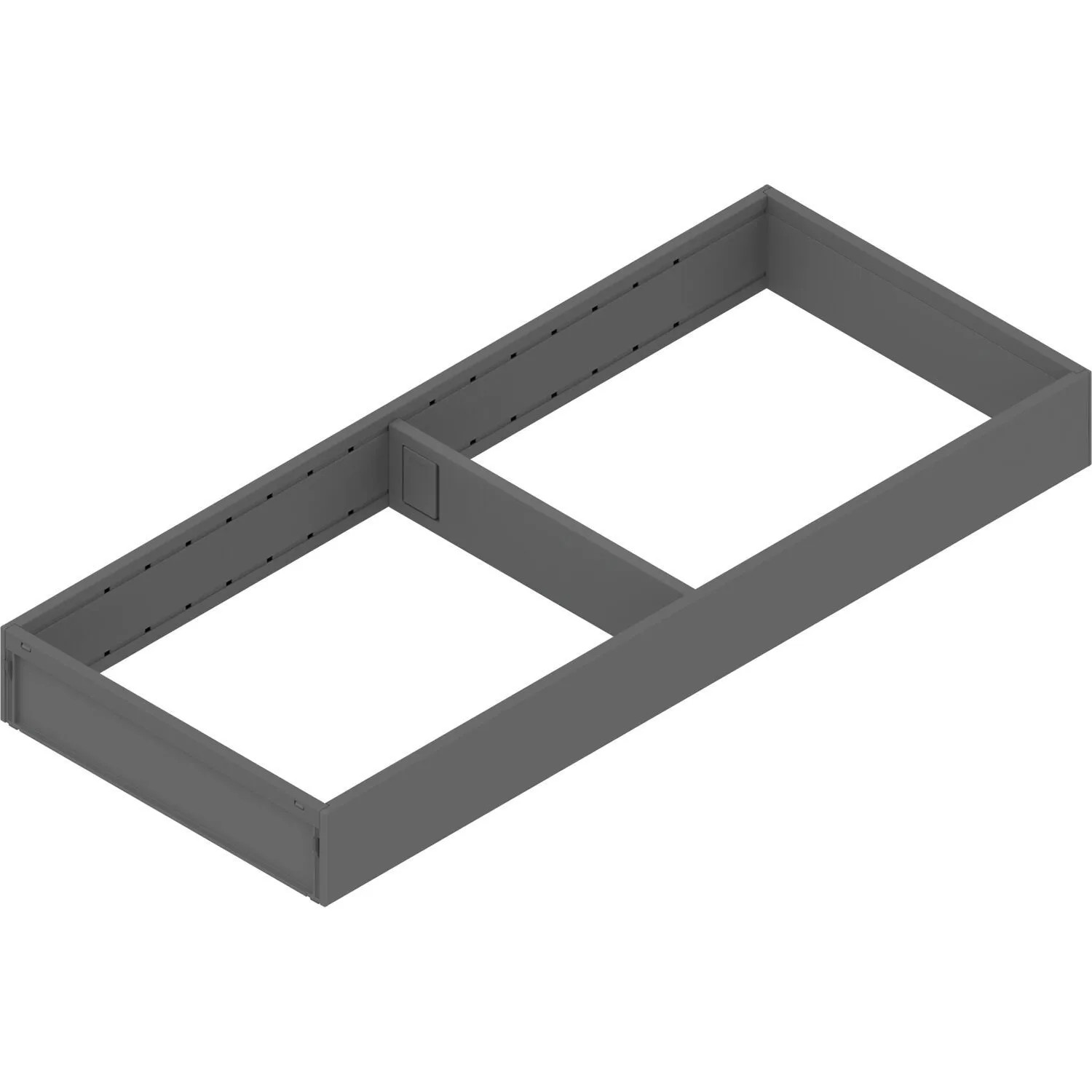 Blum Schubkastenrahmen Ambia-Line Breite 472x200x50 mm Schubladeneinsatz Stahl Oriongrau Matt