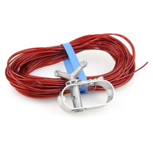 Höfer Chemie Abdeckplane Oval Zubehör: Spannseil und Spanner für Pool Abdeckplanen.