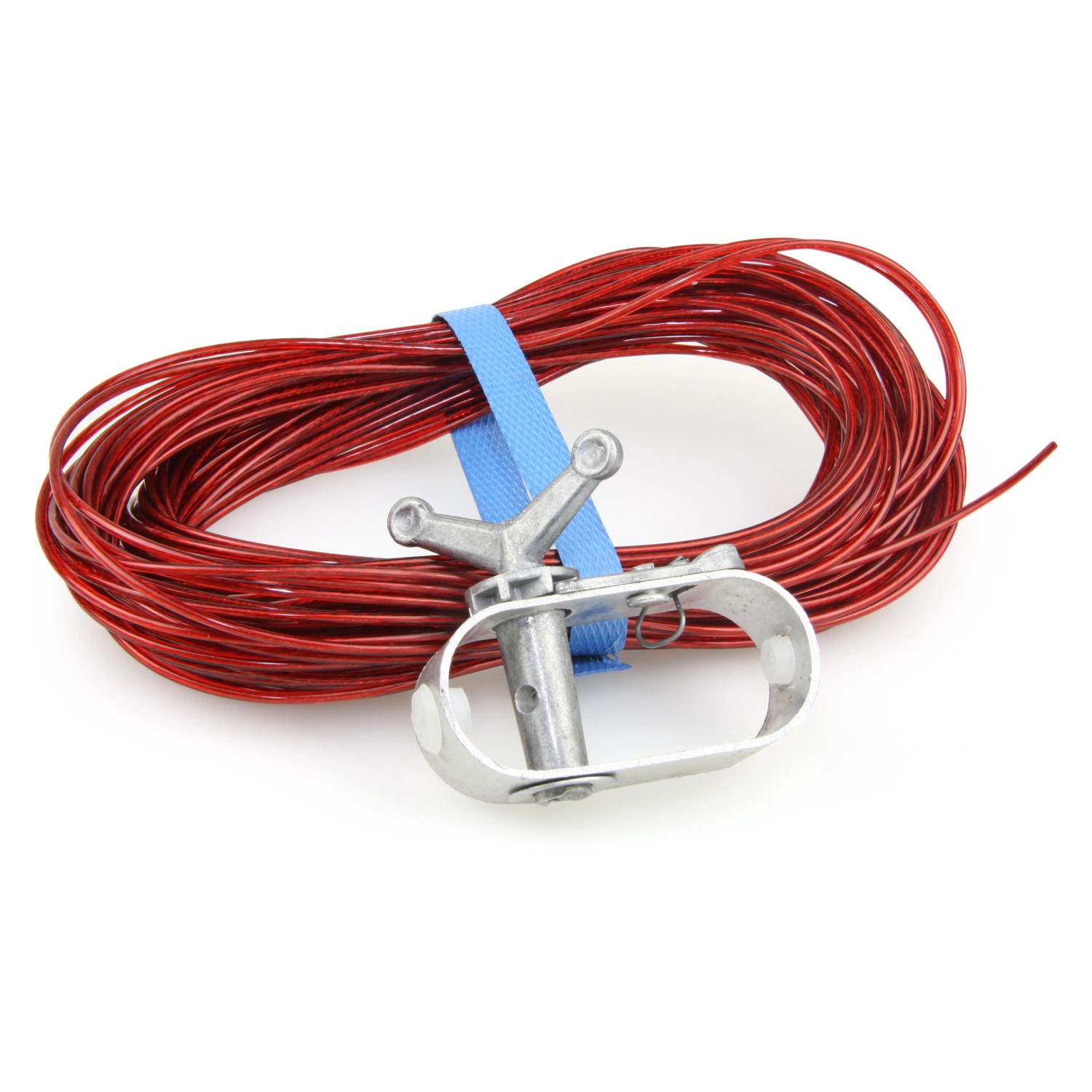 Höfer Chemie Abdeckplane Oval Zubehör: Spannseil und Spanner für Pool Abdeckplanen.