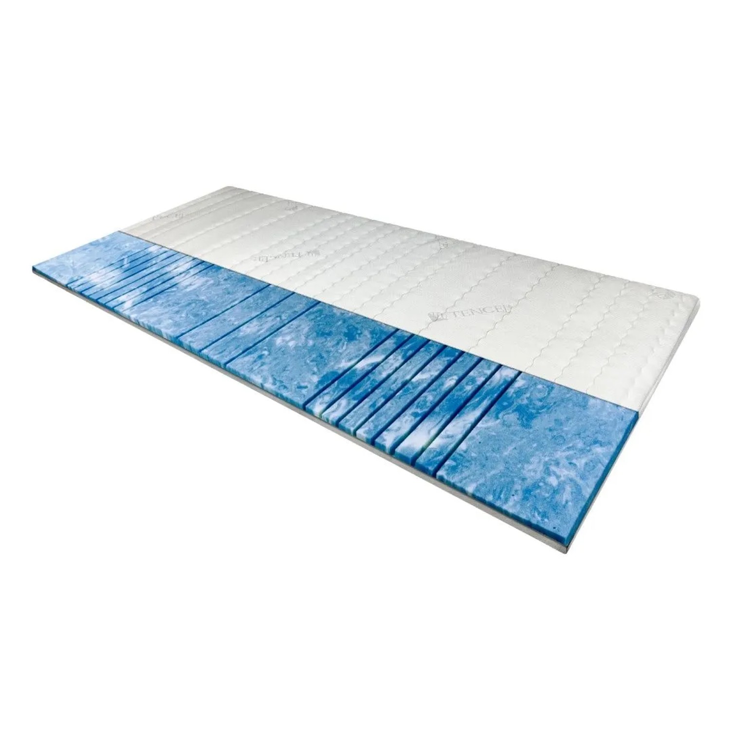 AM Qualitätsmatratzen 7 Zonen Deluxe Gel Topper RG50 Made in Germany 300x200cm