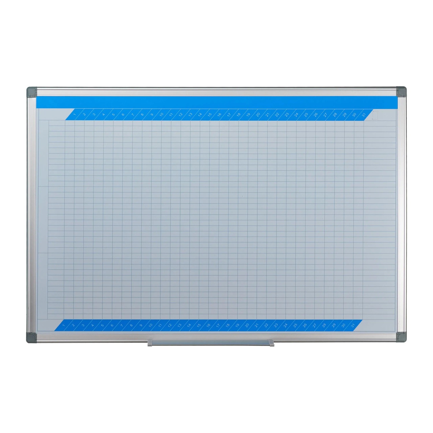 Relaxdays Whiteboard Planer Eisen Weiß Magnetisch Abwischbar 60 cm x 90 cm x 5 cm 2,1 kg