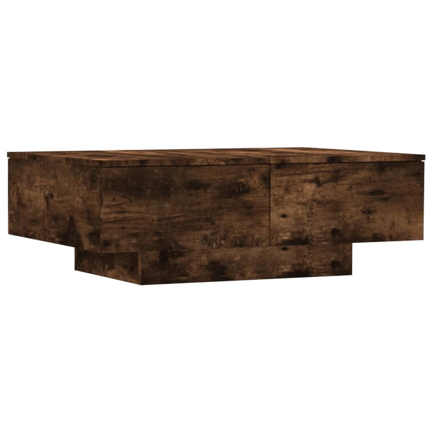 vidaXL Couchtisch Räuchereiche 90x60x31 cm Holzwerkstoff 815195 günstig online kaufen