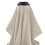 Doppler Kurbelschirm Life Wood Ø 300 cm Natur, Detailansicht des beigen Schirmstoffs.