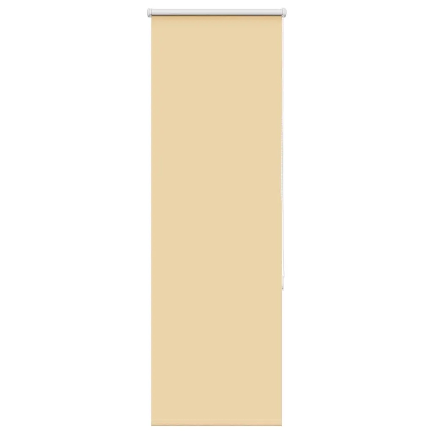 vidaXL Verdunkelungsrollo Beige 40x130cm Stoffbreite 35,7 cm Polyester 4010700