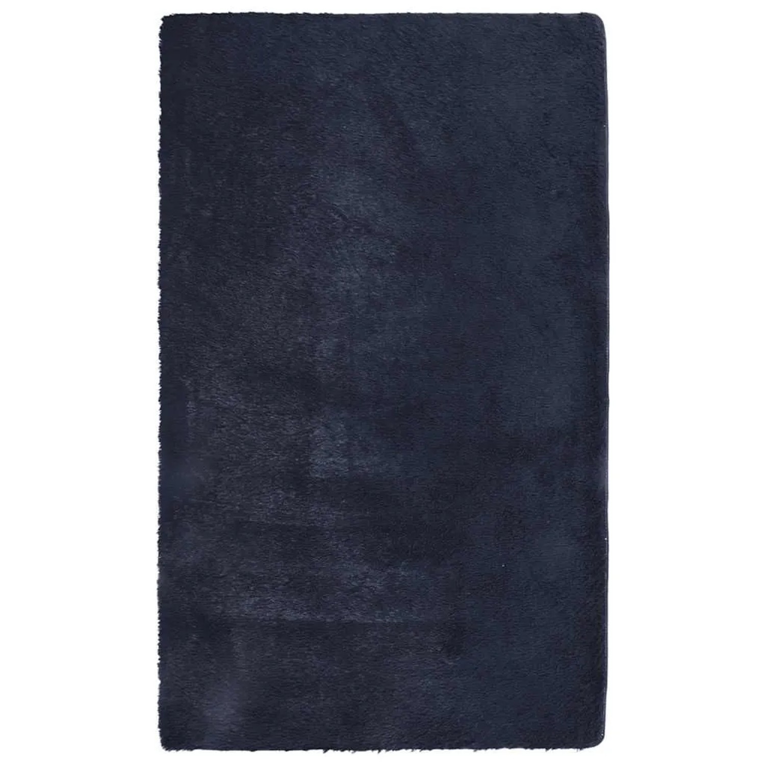 vidaXL Teppich Shaggy Hochflor NAVARRA Marineblau 80x150 cm Polyester 4102819