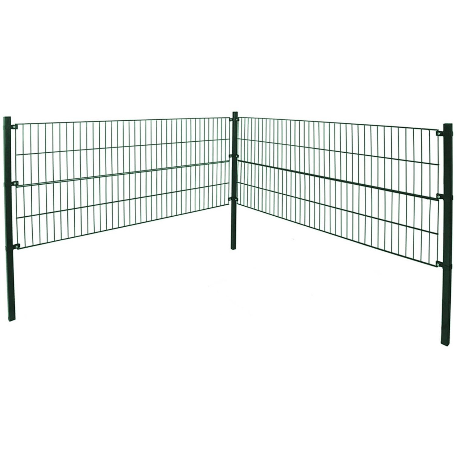 Home Deluxe Doppelstabmattenzaun Morata 203 cm x 200 cm Moosgrün kaufen