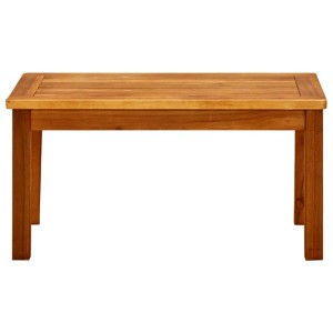 vidaXL Garten-Couchtisch aus Akazienholz, 70x40 cm, ideal für Terrasse & Garten.