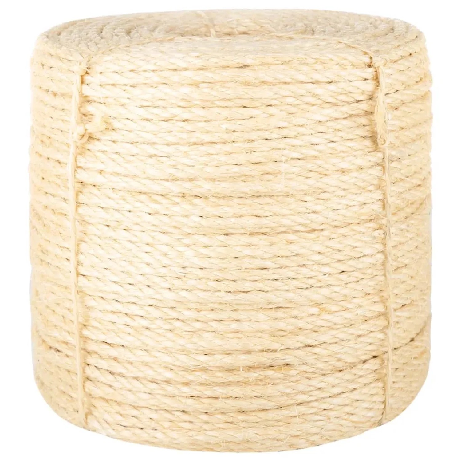 vidaXL Seil 100% Sisal 6 mm 25 m 155012
