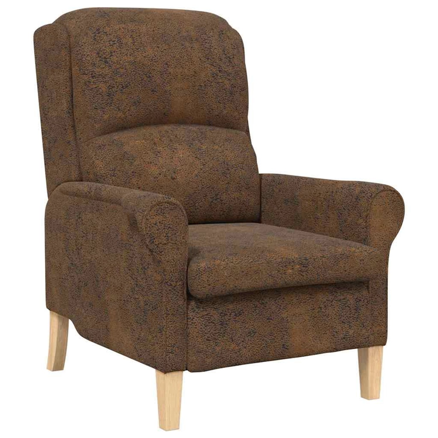 vidaXL Sessel Braun 76 x 94 x 102 cm Kunstleder 42009867 günstig online kaufen