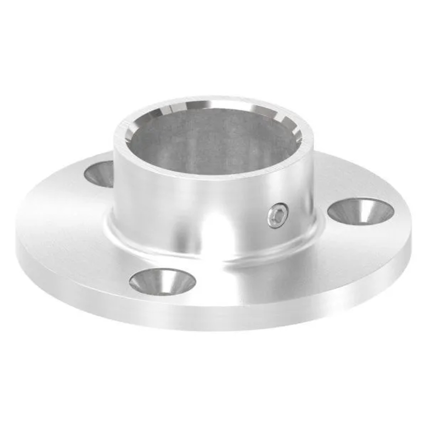 FeNau Wand Und Bodenanker Maße Ø 65x5 mm Für Rundrohr Ø 26,9 mm V2A