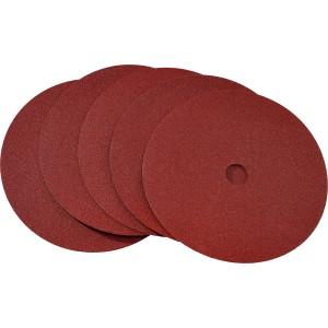 5 LUX Fiberscheiben Classic, Ø 180 mm, Körnung 60 für Winkelschleifer.