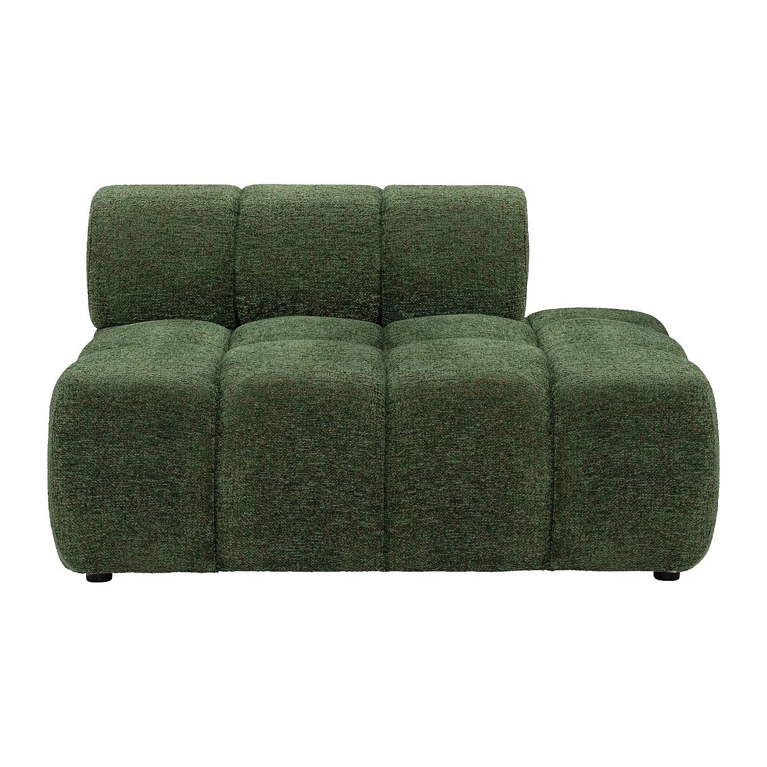 Vente-unique Recamiere Ohne Schlaffunktion Facivil Grün 125 cm