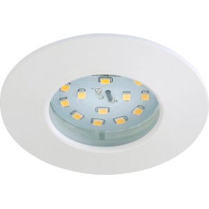 Briloner LED-Einbaustrahler Attach, 1er-Set, weiß, für Innenräume und Bad geeignet.