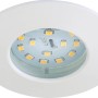 Briloner LED-Einbaustrahler Attach, 1er-Set, weiß, für Innenräume und Bad geeignet.