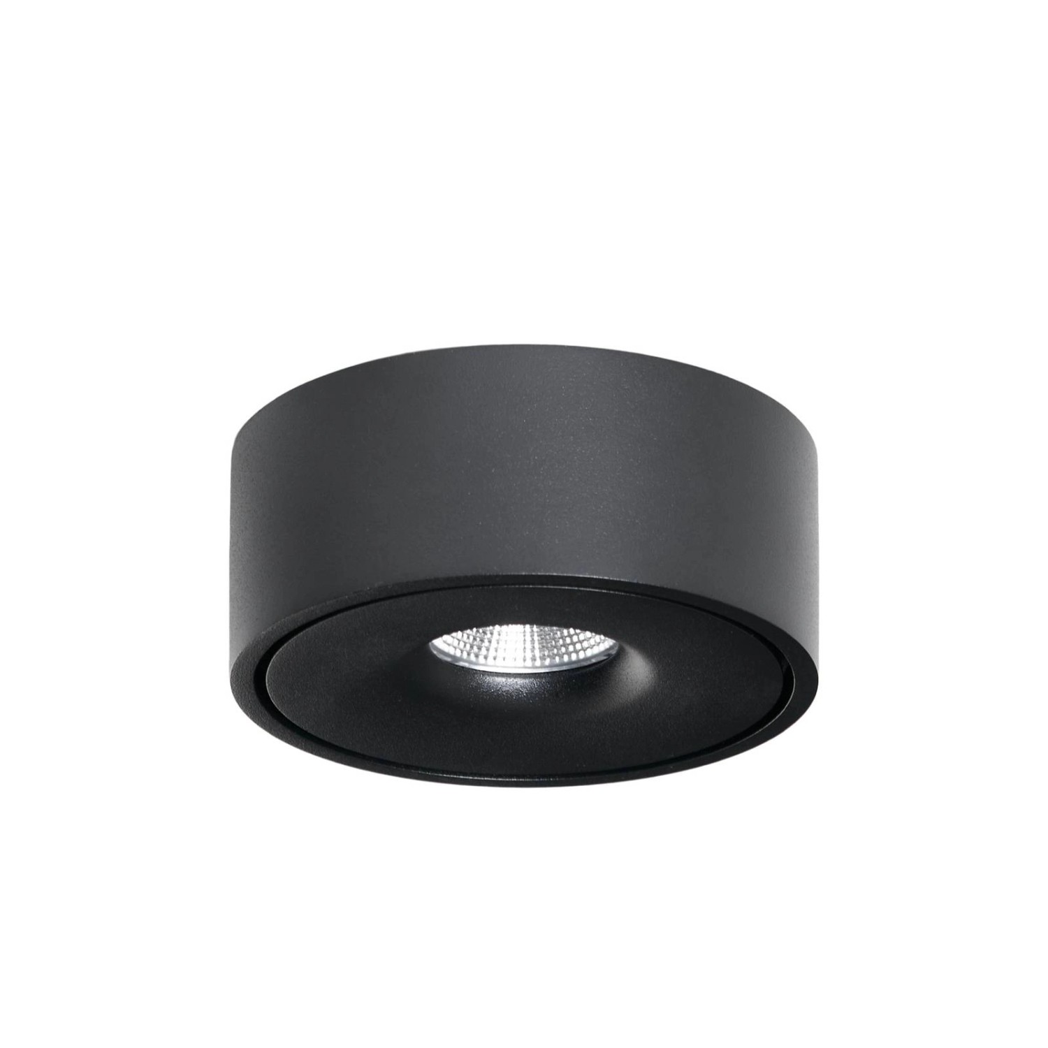 Arcchio LED Deckenleuchte Rotari 10001652 Modern in Schwarz aus Aluminium 1 günstig online kaufen