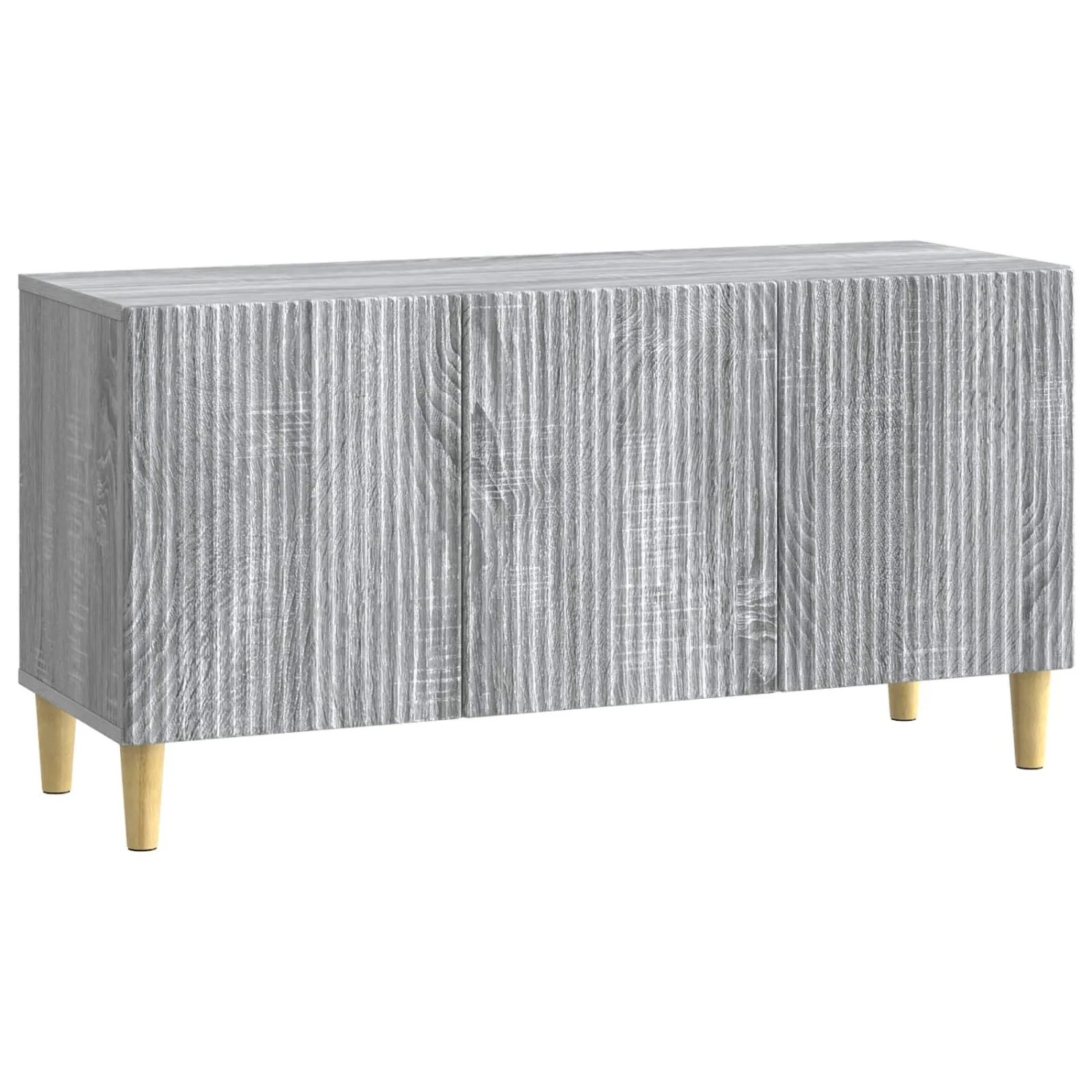 vidaXL TV-Schränk Graues Sonoma 99 x 34,5 x 50 cm Holzwerkstoff 894721