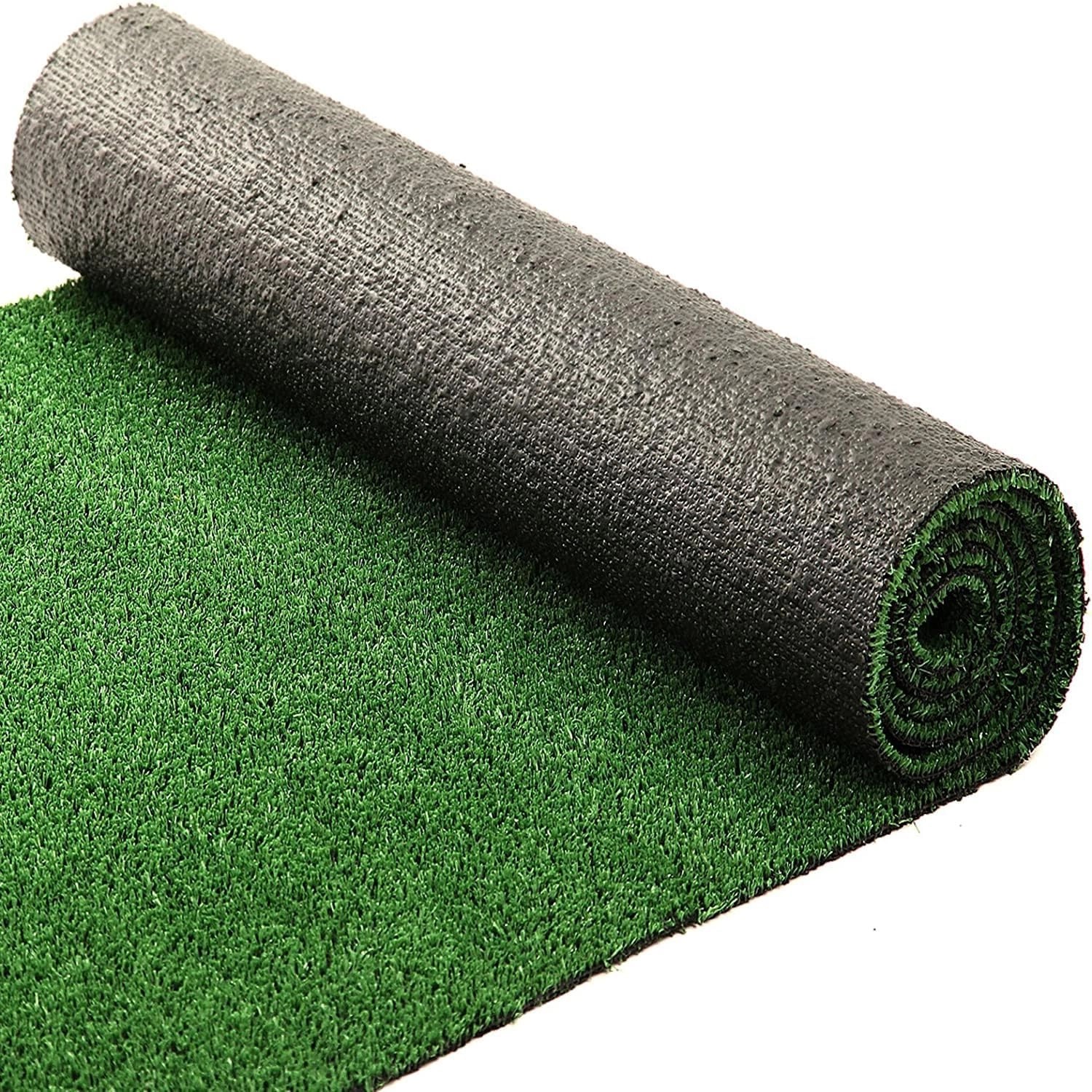 KARAT Kunstrasen Spring Rasenteppich Wasserdurchlässig Grün 100 x 800 x 0,7 günstig online kaufen