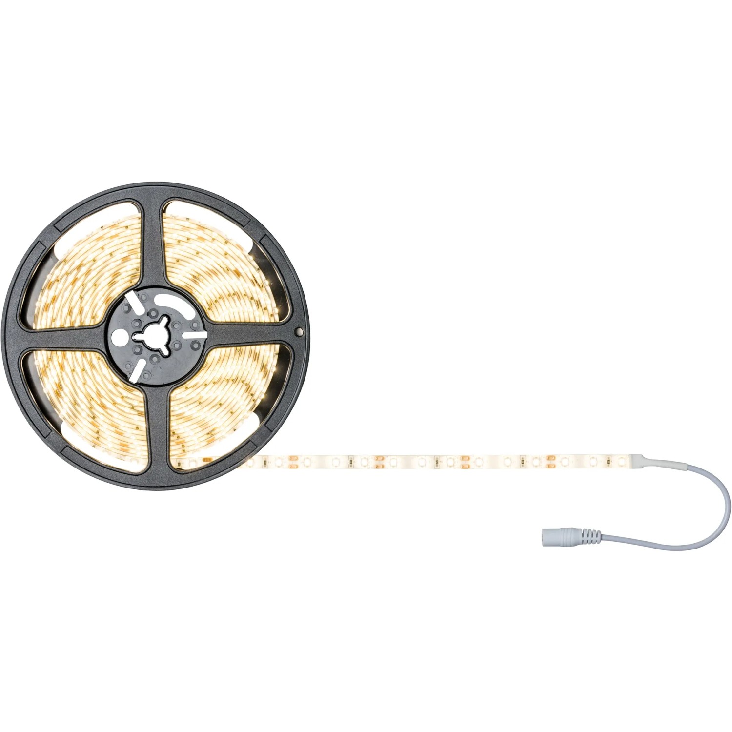 Paulmann SimpLED LED-Strip 5m Warmweiß auf Rolle mit Anschlusskabel.