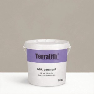 Terralith Mikrozement Fix & Fertig LFN0822 Betongrau 5kg Fein 3,5qm
