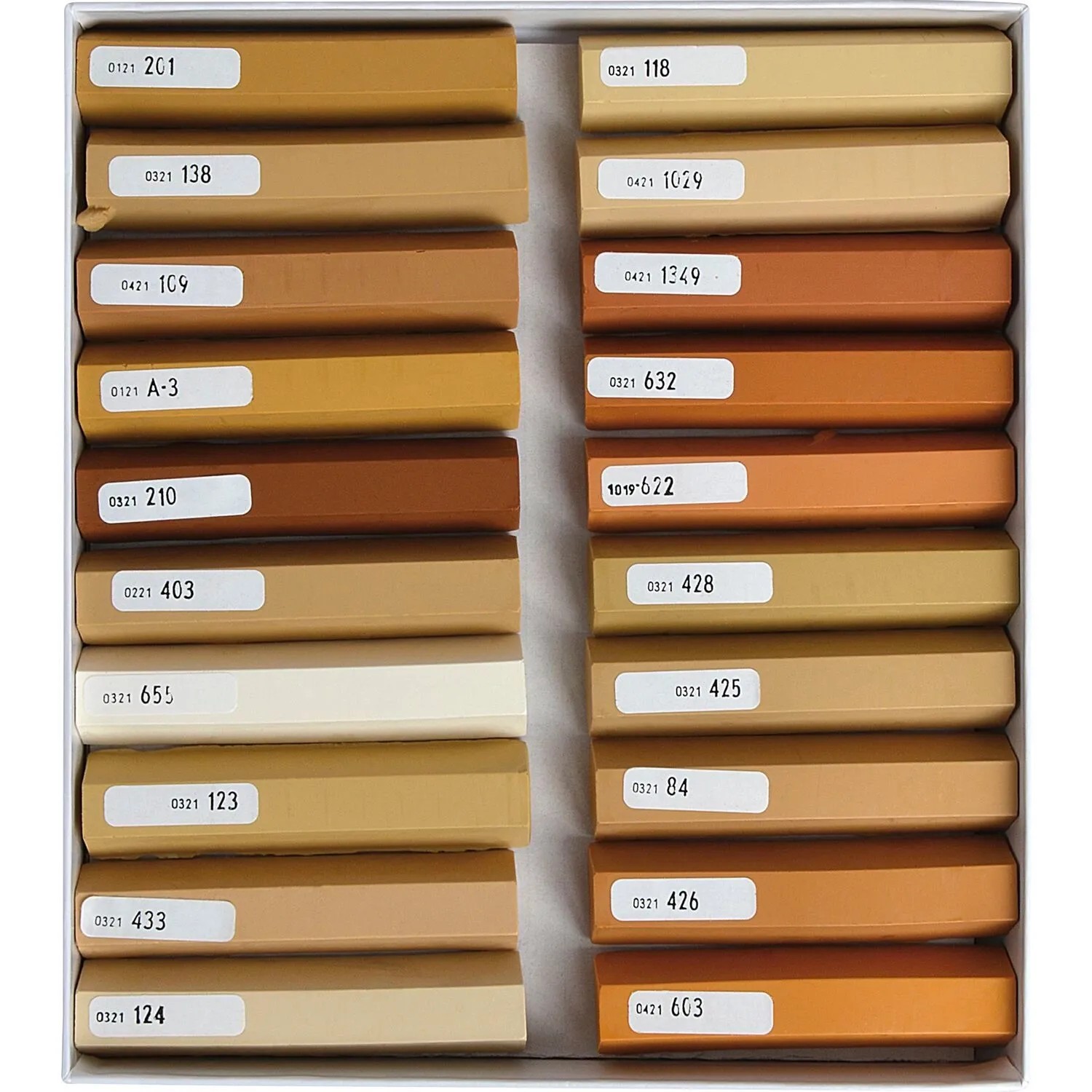 Bao Hartwachs Trendstangen 20 Basisfarben für Holz Parkett Laminat