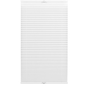 Weißes Gardinia Plissee Concept Thermo zur Abdunklung, 90x130 cm.