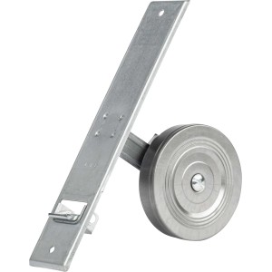 Schellenberg Einlasswickler Maxi 215 mm, verzinkter Rollladen Gurtwickler für Unterputzmontage.