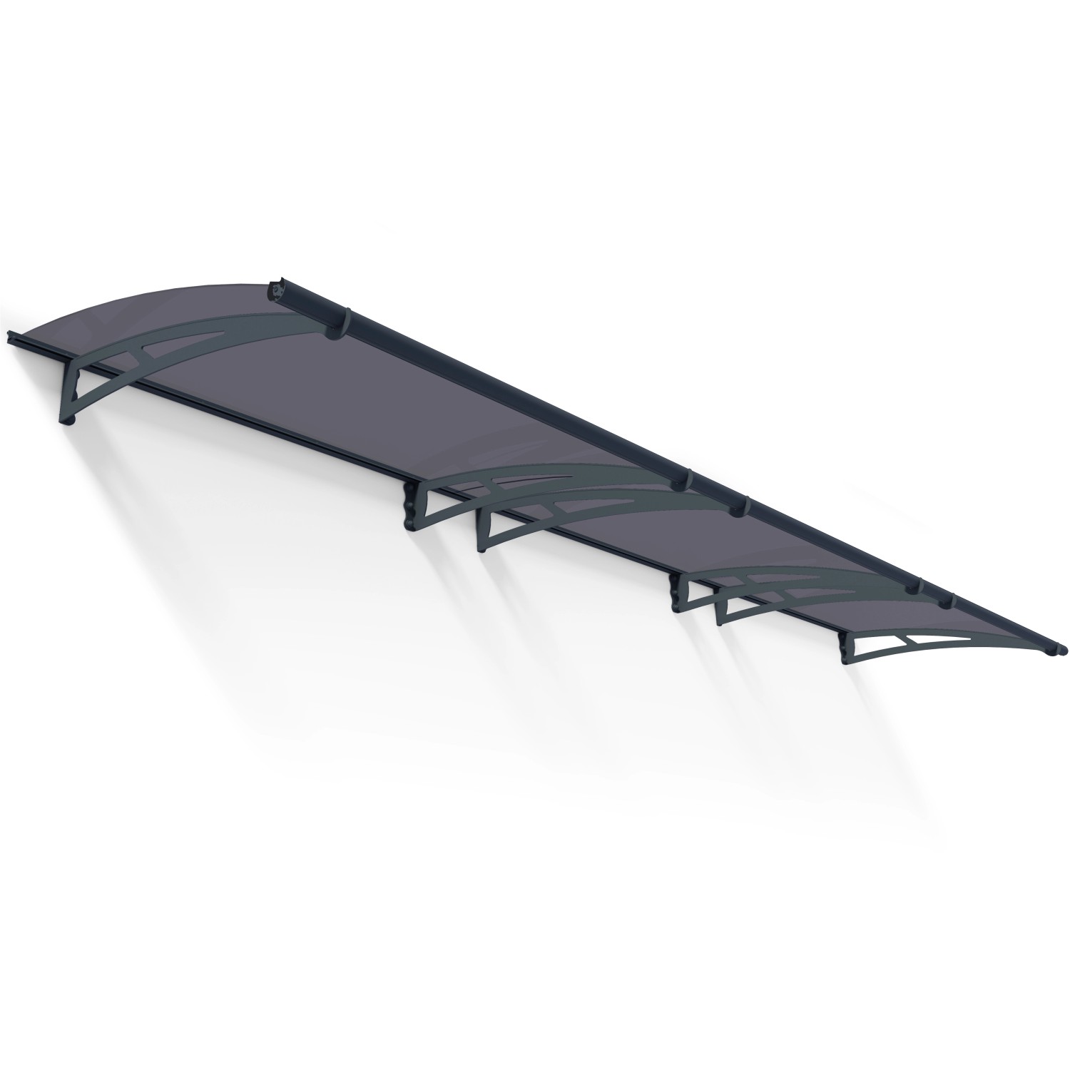 Palram - Canopia Vordach Aquila 17,5 cm x 453,5 cm x 91,5 cm Grau
