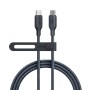 Anker USB-C auf USB-C Kabel, 180 cm, mit Kabelhalter.