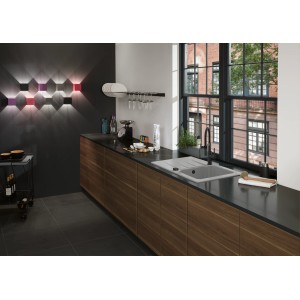 Villeroy & Boch Steel Expert Compact Küchenarmatur Hochdruck Umschaltfunktion Schwenkbar Auslaufhöhe 143MM Anthrazit