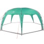 Seegrünes vidaXL Partyzelt, wasserdichter Pavillon mit Kuppeldach und stabilen Stangen für Garten und Feiern.
