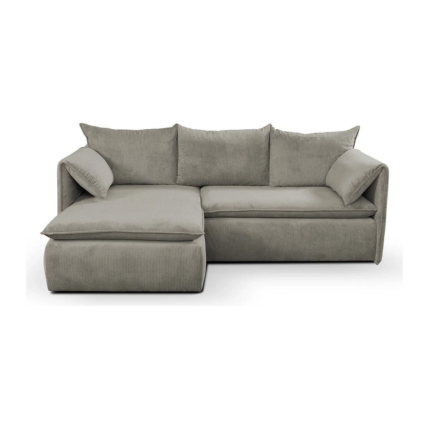 Vente-unique Schlafsofa Teodora Taupe 230 cm