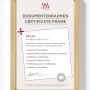 Goldener Bilderrahmen Steel Style von walther design, 21x29,7 cm, aus Kunststoff.
