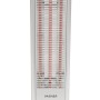 Vasner HeatTower Mini Infrarot-Heizstrahler, 1500 W, silberner Standheizstrahler für Terrasse & Balkon.