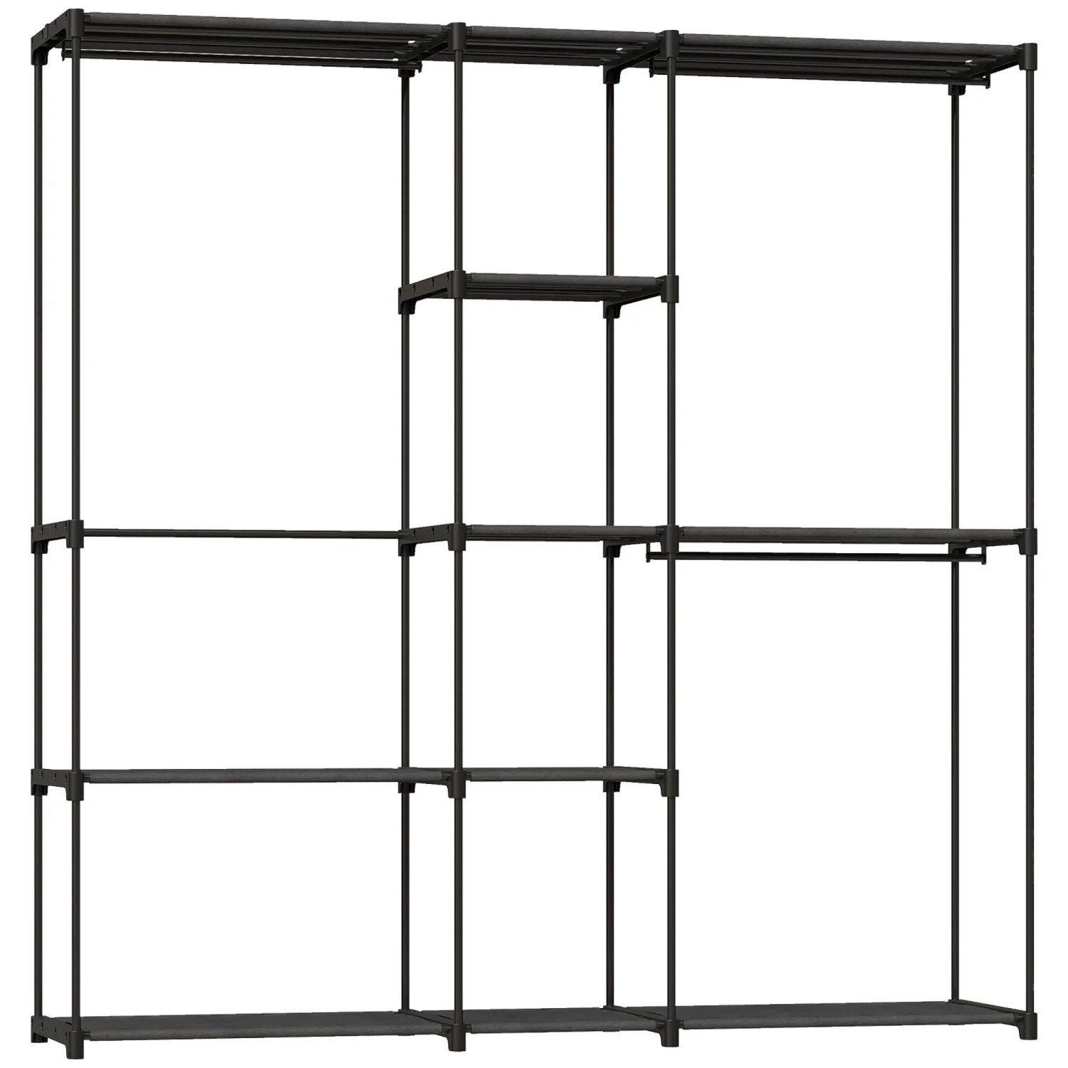 HOMCOM Kleiderschrank 182L x 43B x185H cm