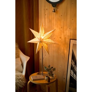 Hngende Weihnachtsstern Sompex LED Stern 53 Cm | Tischlampe Holz Wei  Weihnachtsstern  Sompex Lucy Weihnachtslampe Holz