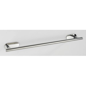 Wenko Badetuchstange Orea Shine aus Edelstahl, glänzend, zur Wandmontage.