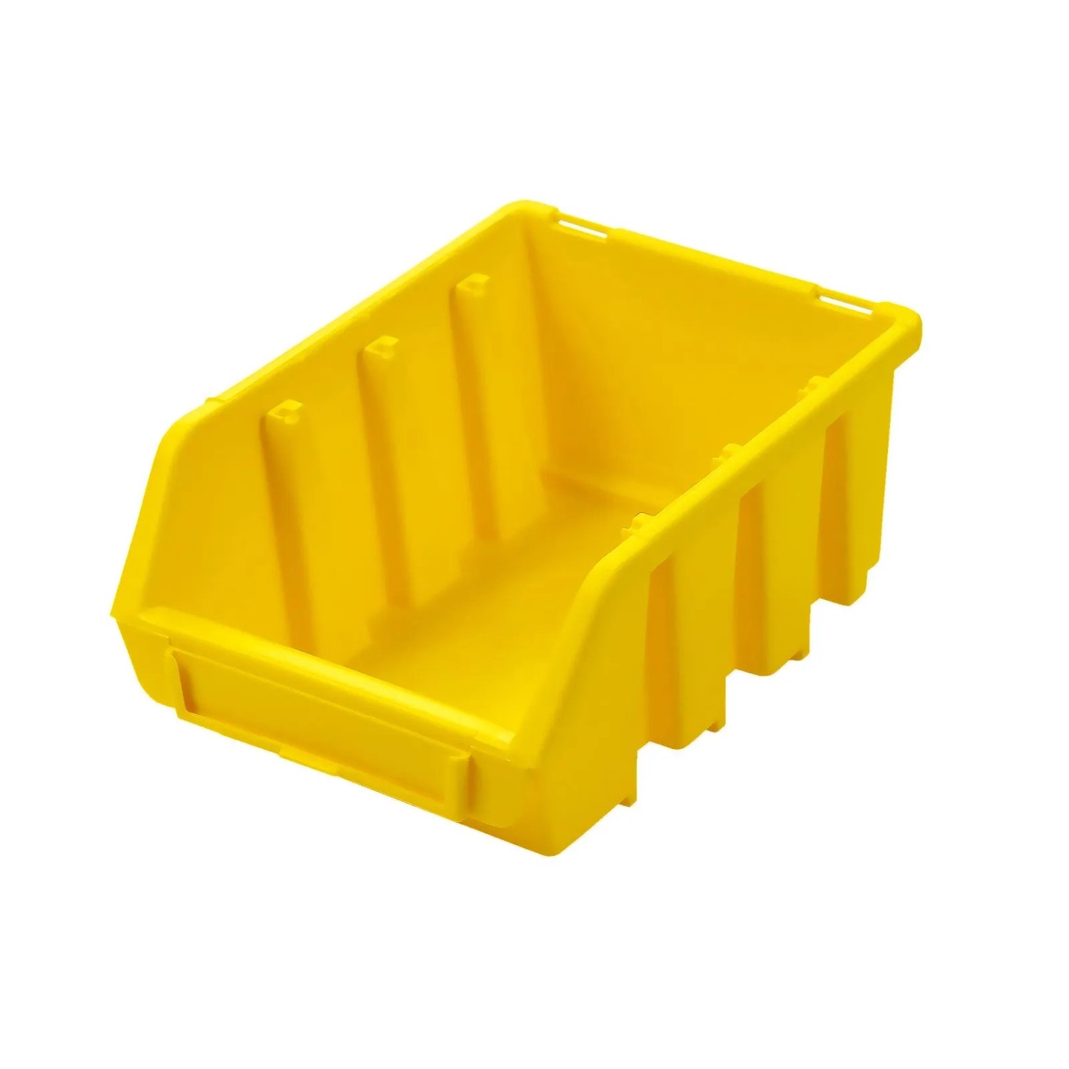 PROREGAL Sichtlagerbox 2 HxBxT 7,5x11,6x16,1cm Polypropylen Gelb
