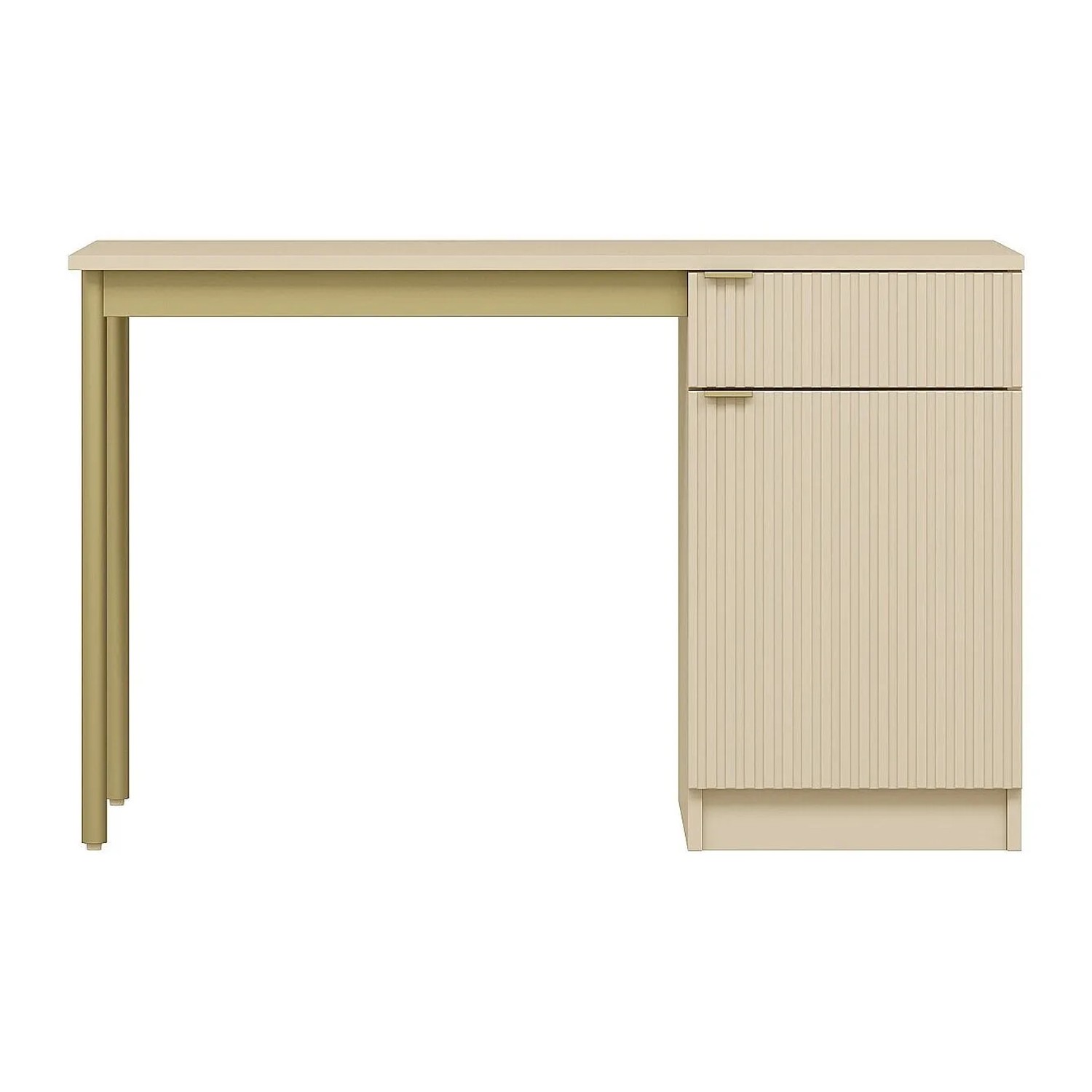 Vente-unique Schreibtisch Miliaki Beige 120 cm