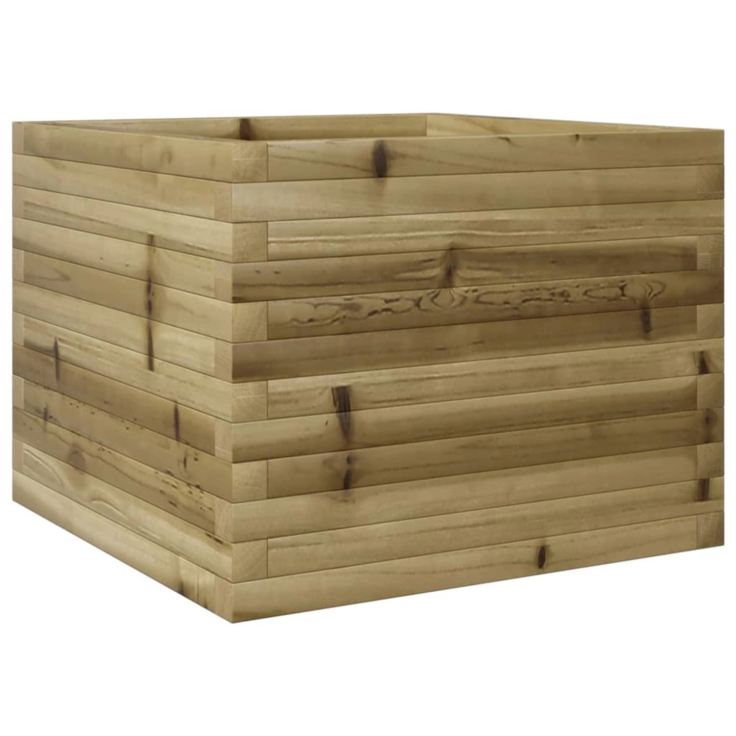 vidaXL Pflanzkübel 60x60x45,5 cm Kiefernholz Imprägniert 847252 günstig online kaufen