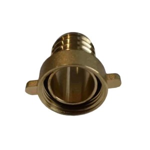 Klasebo Schlauchverschraubung aus Messing, 2 Zoll IG, 50 mm für sichere Schlauchverbindung.